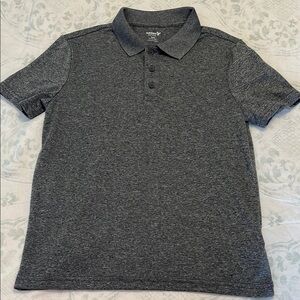 Old Navy Active Gray Polo Shirt Classic Design